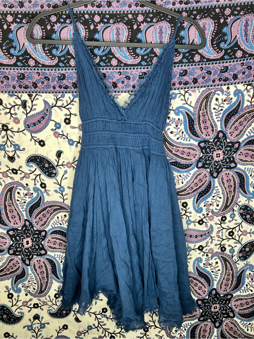 Free People One Delia mini slip dress XS